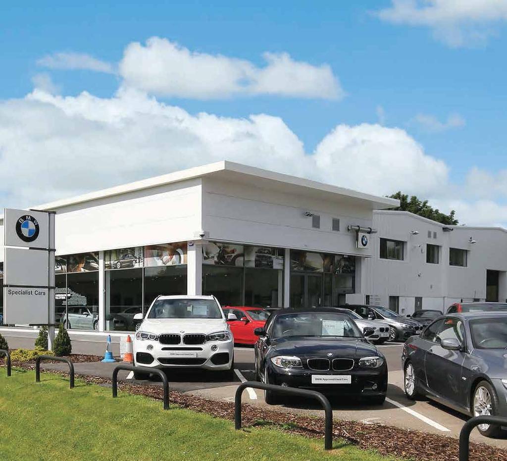 KNIGHT FRANK, SPECIALIST PROPERTY INVESTMENT 11 07 BMW TRING, HERTFORDSHIRE Client: Lightstone Properties Sector: Automotive Activity: Disposal of the freehold interest in a modern car showroom
