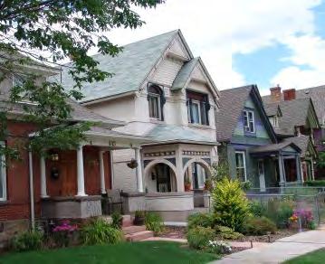 entertainment, as well as access to mass transit. Baker is one of the more eclectic and historic neighborhoods in Denver.