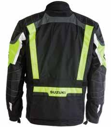 full-sleeve zip-out Thermolite liner for warmth CE Approved armor in elbow and shoulder
