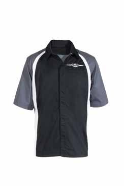 A B2 B1 SUZUKI COTTON POLO Cotton polos are perfect all year round. A. 990A0-18074- _ MED-XXL Blue CREW SHIRT Short-sleeve button up crew shirt with Boulevard logo. B1. 990A0-18081- _ MED-XXL Boulevard Crew Shirt B2.