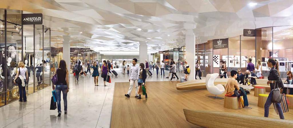 users a new train station experience by transforming these hubs into animated, welcoming spaces and fashionable shopping destinations.