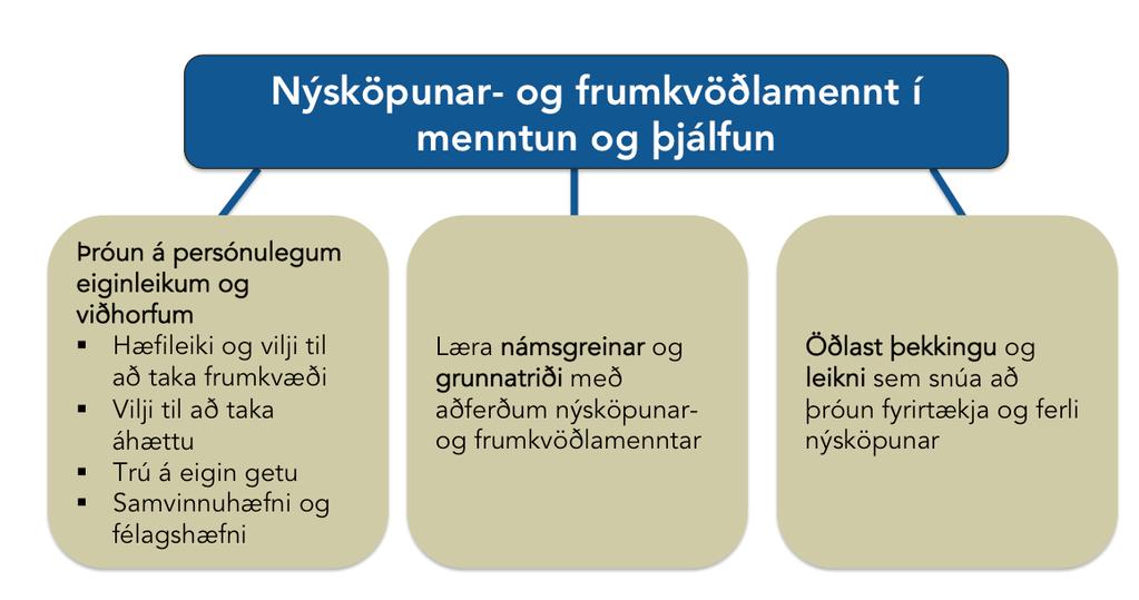 Árið 2004 varð Noregur eitt af fyrstu löndunum í heiminum til þess að marka sér stefnu í nýsköpunarog frumkvöðlamennt og rannsóknum (e.
