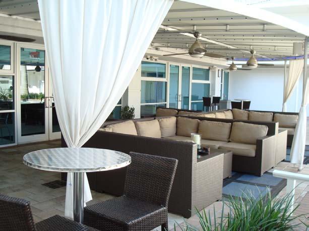TAKE 5 ON THE TERRACE Casual lounge experience on the terrace,
