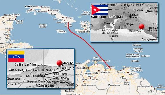 Submarine Cable Venezuela / Cuba