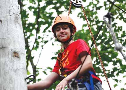 ACTIVITIES Campers can customize their camp experiences by choosing their own activities.