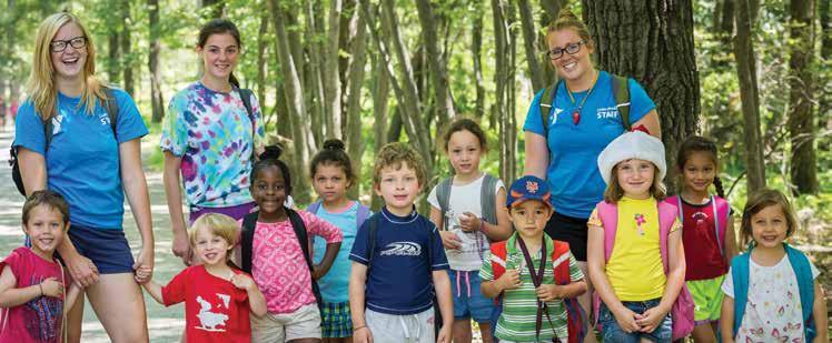 Each program offers a vast range of activities that are proven to excite and engage campers. KINDER CAMP For our youngest campers, Pre-K through Kindergarten.