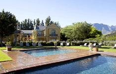 The original Franschhoek Country House offers 14 well appointed, individually designed, comfortable rooms.