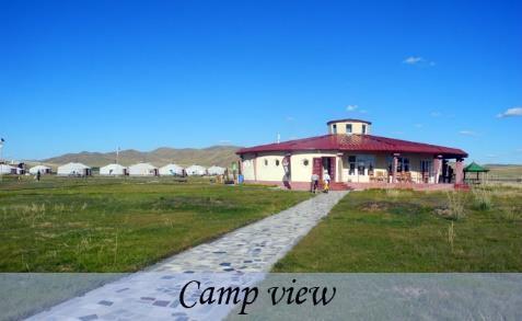 Camp 4: Steppe Nomads camp, Gun-Galuut Nature Reserve Steppe Nomads eco camp is located in the beautiful Gun-Galuut Nature Reserve, approximately 130 kilometres east of