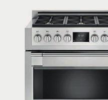 SOFIA FULL GAS 3 SOFIA DUAL FUEL 3 MODEL F6PGR366S1 MODEL F6PDF366S1 GENERAL Color: Stainless steel Digital timer COOK TOP Fuel