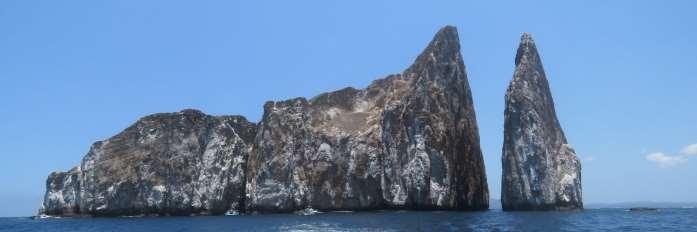 Friday: San Cristobal- Kicker Rock A speed-boat takes us to one of the icons of the Galapagos, the 500 foot high kicker rock, which juts straight out of