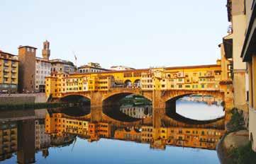 Unit 11 Italy Florence 2. Ponte Vecchio Spanning the Arno River, the Ponte Vecchio is one of Florence s oldest and most photographed bridges.