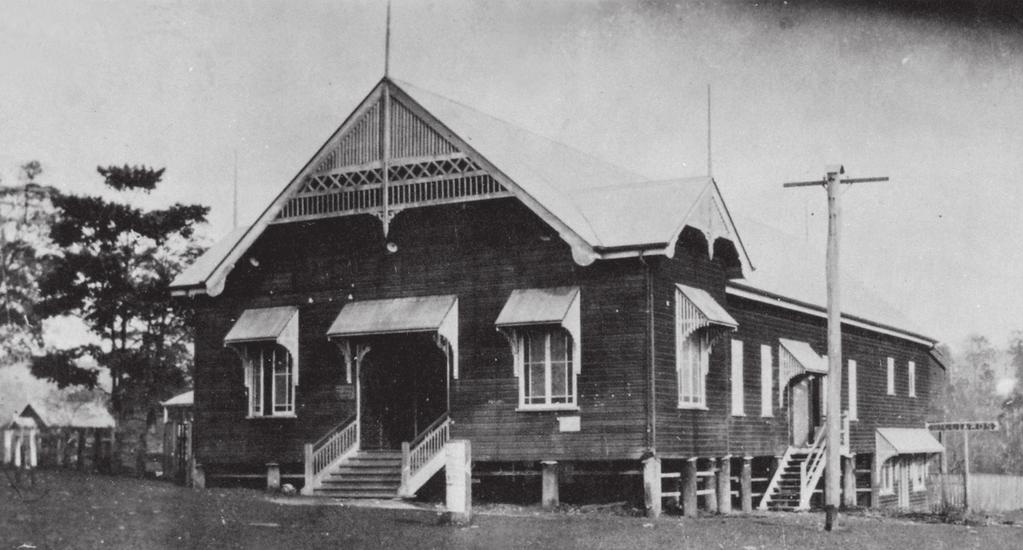 Yandina School of Arts (Maroochy Libraries Nambour Heritage Library) In 1938, Mr Mitchell, Mr Davidson and Mr Hendren inspected the Kedron Hall.