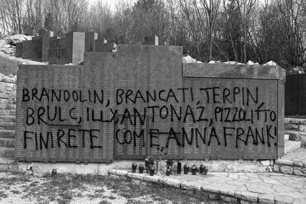 Fikfak) / Figure 5: Inscription before the monument at Trnovo, 30 April 2005 (Photo: J.
