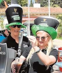 The Irish Association of Spain organised several events, including the huge parties that were held in Benalmádena and