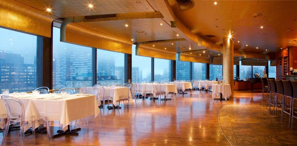 THE VENUE Toulà Restaurant & Bar High atop Toronto's entertainment district, on the 38th floor of The Westin Harbour Castle, is a oneof-a-kind dining experience.