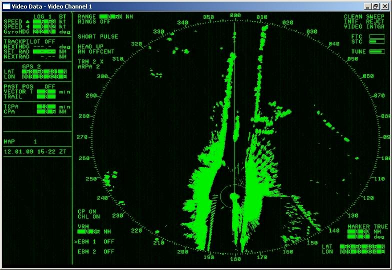 6.4 VDR data of the BIRKA EXPRESS Since there was no VDR on board the HANSE VISION, only the data from the BIRKA EXPRESS could be secured and evaluated.