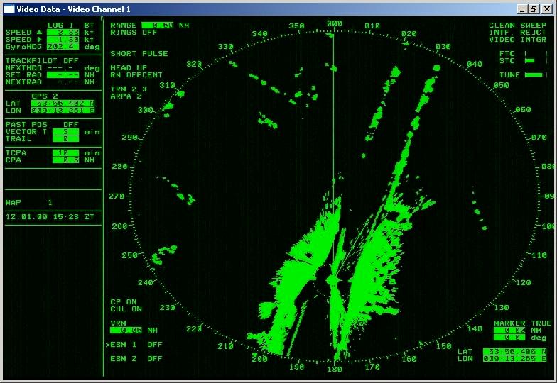 17: Radar image of the BIRKA