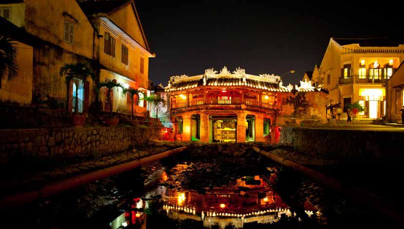 Japanese Bridge Hoi An Embrace this rare opportunity to explore Vietnam by Private Train on the legendary Reunification Express - one of the world s great rail journeys.