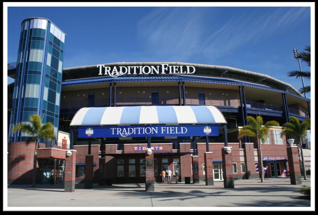 New York Mets / Tradition Field Receives dedicated funding from the County s 1 st,