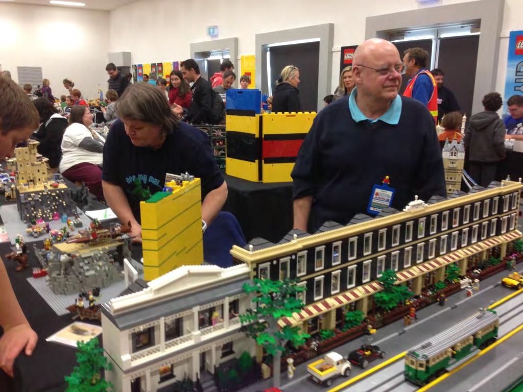 Club Fund Raising Annual LEGO display