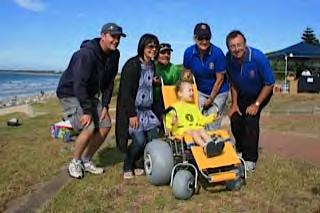 Disabled Surfers Association Childs Beach Wheelchair Funding