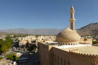 Town of Nizwa 1h-3h Nizwa, the biggest town in the region, lies in a strategic position, at the foot of the