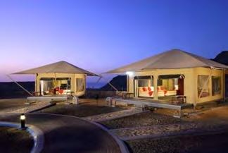 Accommodation Hotel *** (Ras al Jinz) Room Luxury Eco Tent HB Only hotel inside the reserve, it is also the