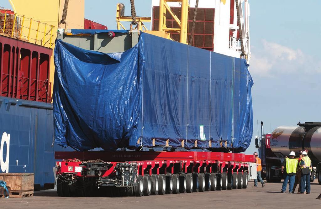 Diversification keys Port Manatee s growth Port Manatee customers move approximately 8 million tons of bulk, breakbulk, containerized, general and project/heavylift cargos each year, resulting in a