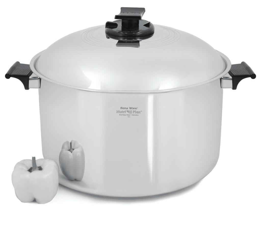 5 cm (6 1/4 ) height Super Deluxe Cooker (16 L) Ideal for cooking extra large quantities Use as a cover on the Gran Cacerola or Max Cooker to make a Dutch oven Cooker 16 L