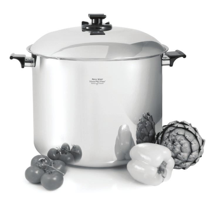 ) capacity Dimensions: 36 cm (14 1/4 ) diameter x 20 cm (8 ) height IMPORTANT NOTES Water-less cooking is NOT recommended in the Super Deluxe Cooker Max Cooker (27 L) Our