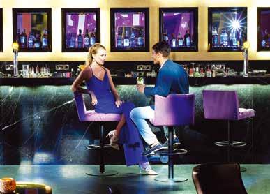 Gastronomy BARS A full bar welcomes you in a state-of-the-art adults-only nightclub environment.