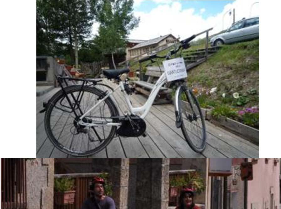 Transport and mobility Transport is the first CO2 impact of tourism in mountain areas Actions in Queyras : Electric bicycles : - 36