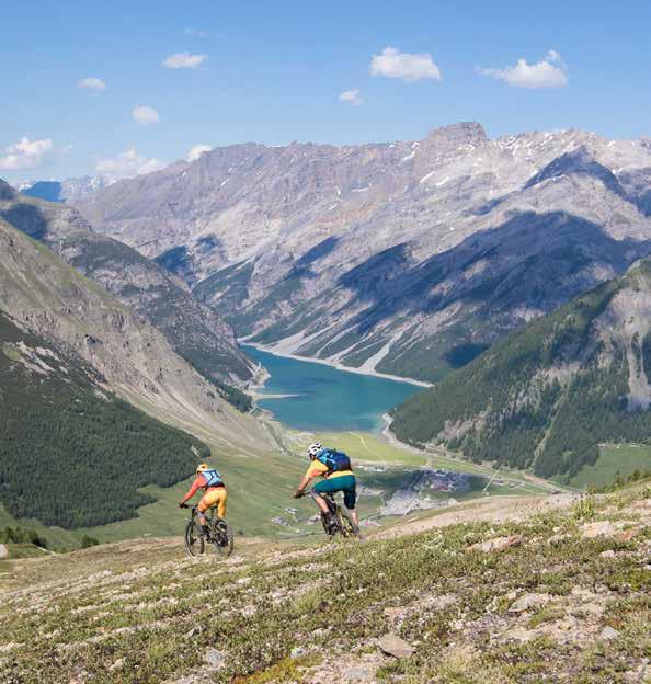 Mountain Bike Roby Trab Livigno in the Summer has been considered a real Mecca for mountain bikers for years now.