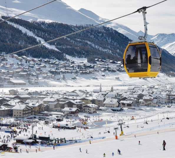 Livigno in Winter @carosello3000 Livigno in Winter is a real paradise for skiers and winter sport lovers.