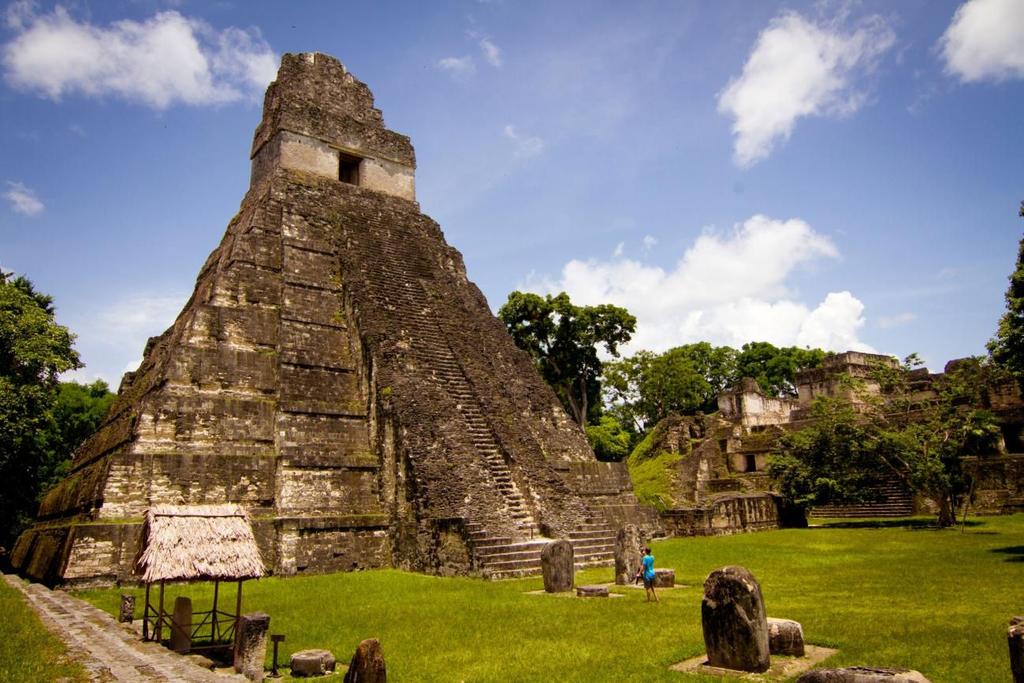 Tikal Private Tour from Belize border Complex Q Temple of the Double Headed Serpent (IV) The Lost World Temple of the Jaguar Priest (III) Temple of the Masks (II) The Great Plaza North Acropolis