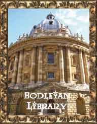 The historic Bodleian Library is the main research library of Oxford University and includes Duke Humfrey s Library and the Divinity School, both of which were used to recreate some of the interiors