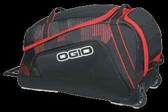Stealth Stoke Hex OGIO BIG MOUTH WHEELED BAG Extra-large access to main