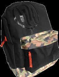 99 SMOOTH INDUSTRIES HART AND HUNTINGTON CAMO BACKPACK Spacious main compartment can hold clothes, books or
