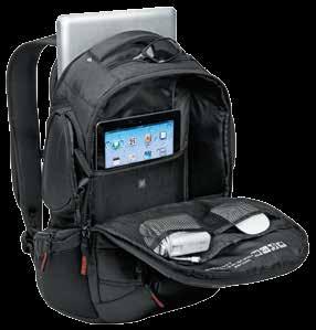 95 OGIO BANDIT 2 BACKPACK Dedicated fleece-lined top loading laptop compartment fits most 17 in.