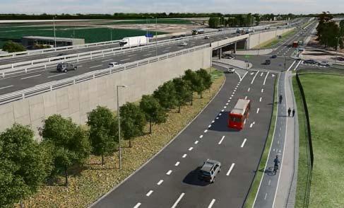 ): improvement and extension to additional lanes and new interchanges New Free Flow System implementation in the Urban