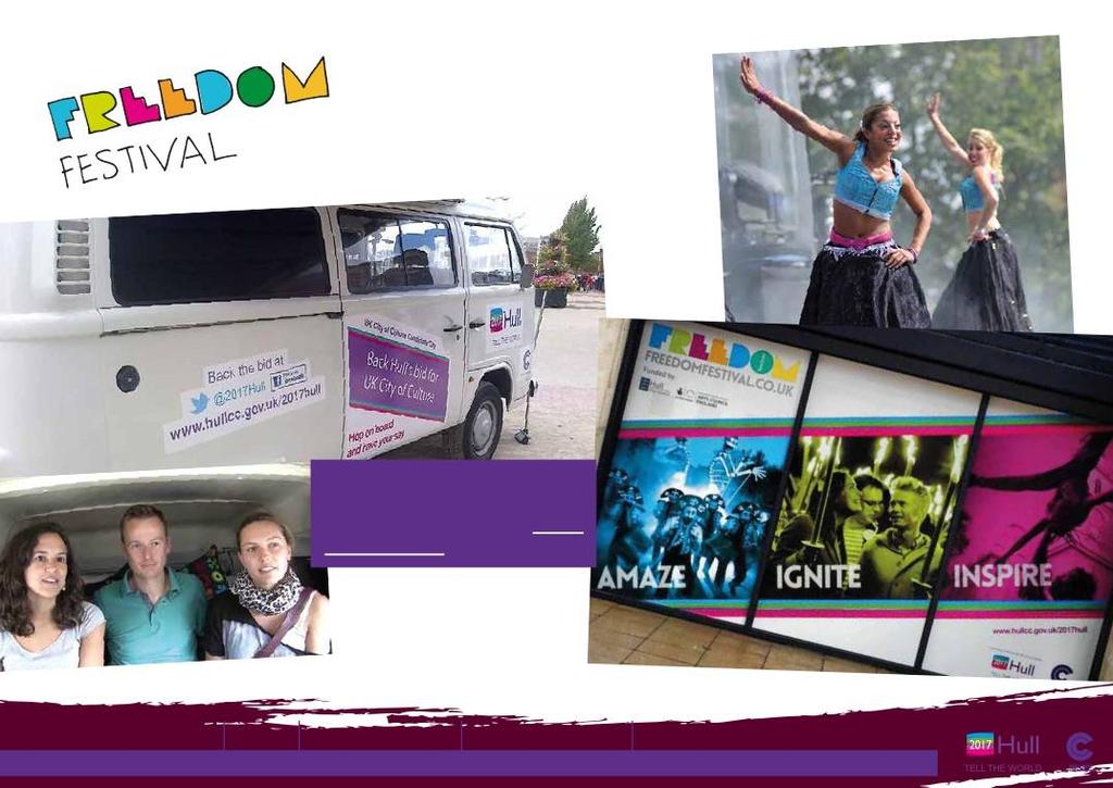 Freedom Festival gave us a platform to talk to local supporters of Hull's cultural scene.