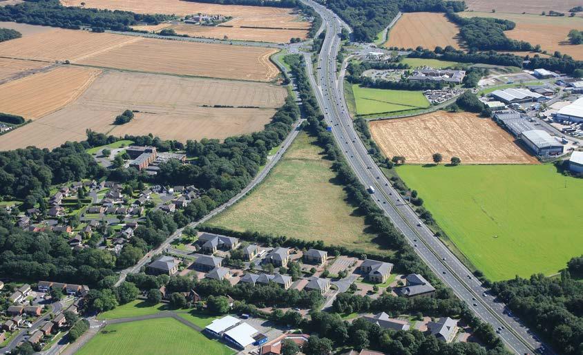 This convenient location offers easy access into the region s commercial centres with national and international communications via the motorway network to airports at Manchester and Liverpool, and