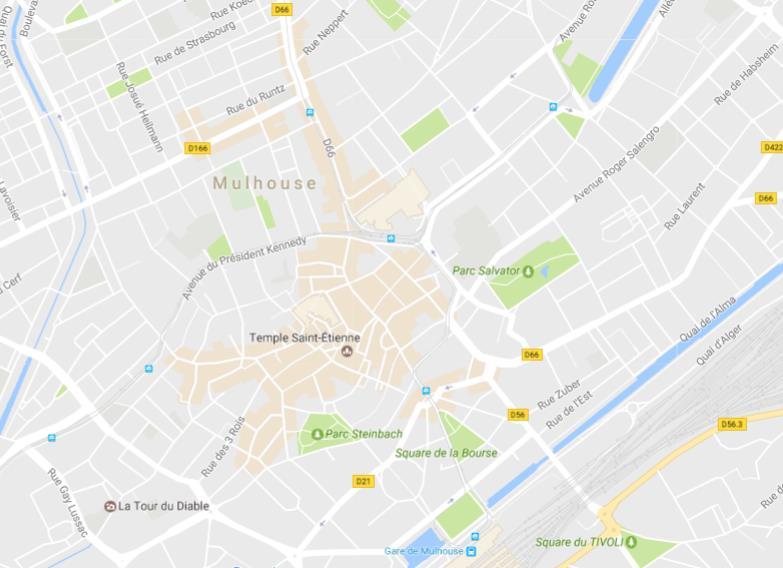 Accommodation Mapping Appartcity Mulhouse Ibis Mulhouse Centre Filature B&B Hôtel Mulhouse Centre Hôtel Kyriad Mulhouse Centre Ibis Mulhouse Ville Gare