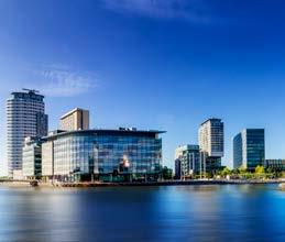 MediaCity:UK The Greater Manchester economy has been significantly enhanced by MediaCity:UK, a 650m, 36 acre scheme designed to provide the creative and digital industries with a purpose built