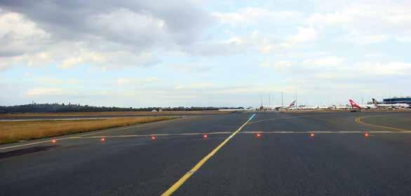 You must ensure you stop so that no part of your vehicle crosses this line TIP: if you are facing solid lines, be sure you are cleared to enter or cross the runway.