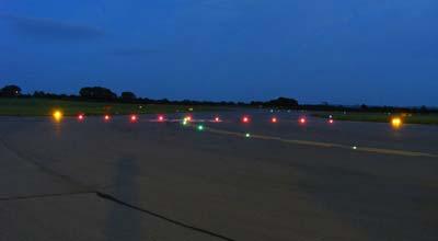 What is a Runway Stop Bar A series of unidirectional red lights, embedded in the pavement, right angles to the taxiway centerline, at the