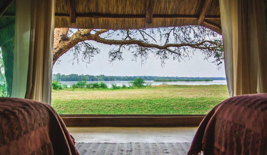 DAY 2 BAKER S SAFARI LODGE MURCHISON FALLS NATIONAL PARK Your Deeper Africa safari guide will meet up with you in the morning.