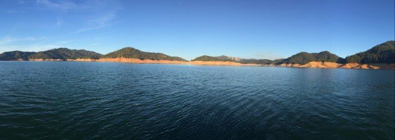 LAKE LEVEL INFORMATION LAKE LEVEL AND BOATING: Lake Shasta is a reservoir so the lake level and the shore proximity to the house will