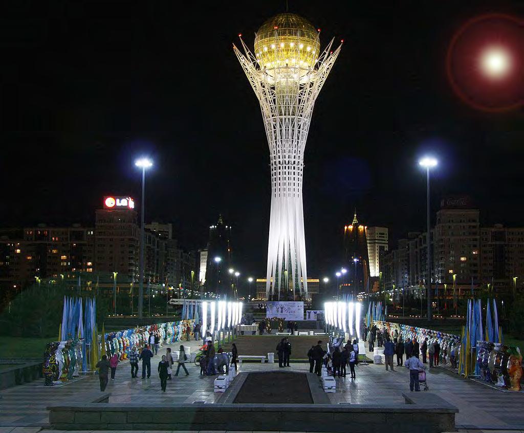 ABOUT ASTANA Astana is a modern city with a favorable environment attractive for tourists and comfortable for residents and guests of the Kazakh capital to live in.