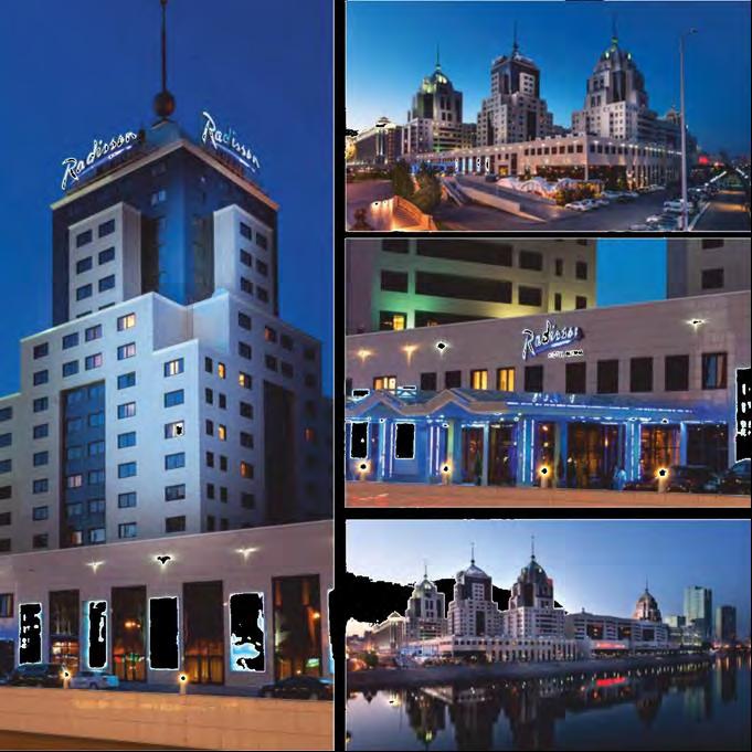 11. HQ Hotel RADISSON HOTEL ASTANA Add) 4, Sary-Arka Avenue 4, Astana 010000, the Republic of Kazakhstan Tel.+ 7 7172 670-777, Fax.